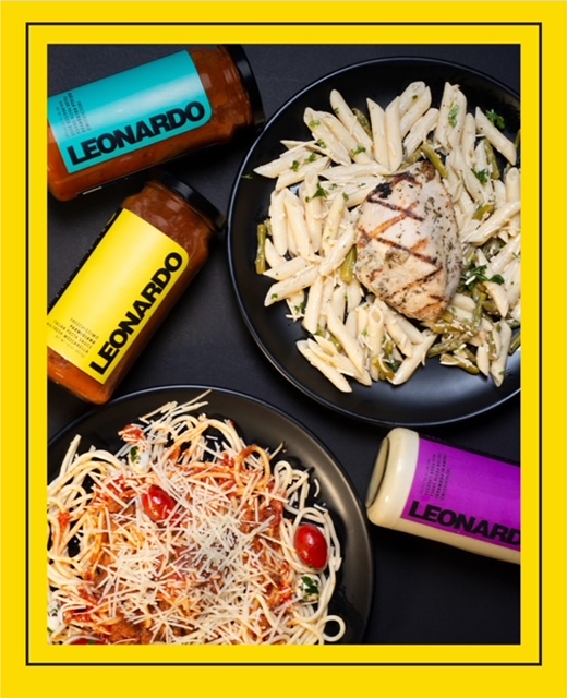 Leonardo Sauce - developed by Molly Mills Creative